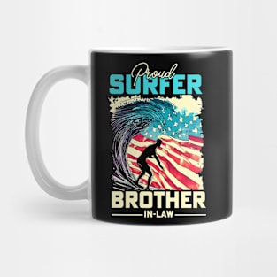 Proud Surfer Brother-in-Law Mug